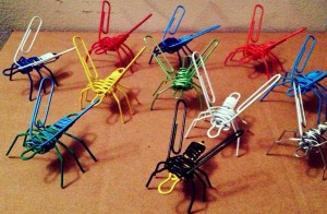 fly paperclips